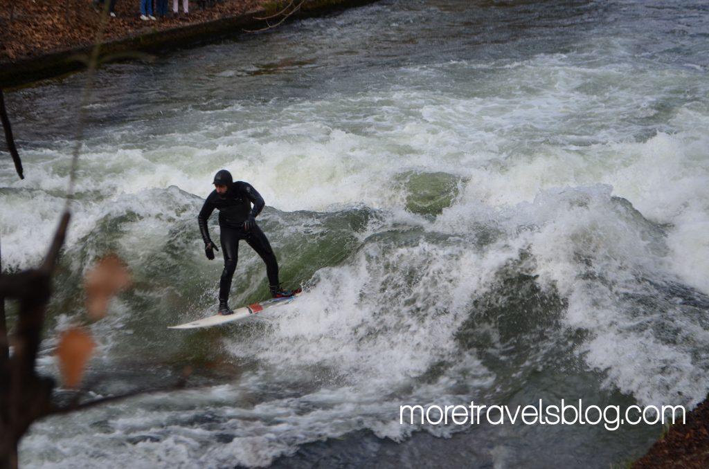 munich english garden surfing