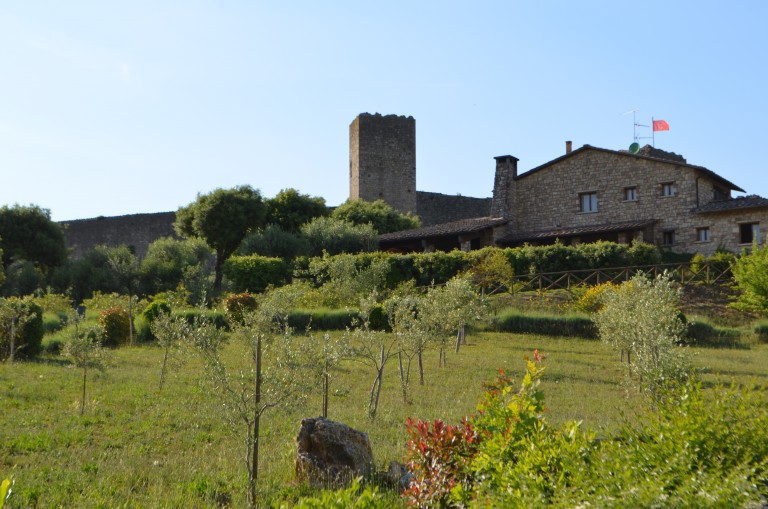 monteriggione en toscana