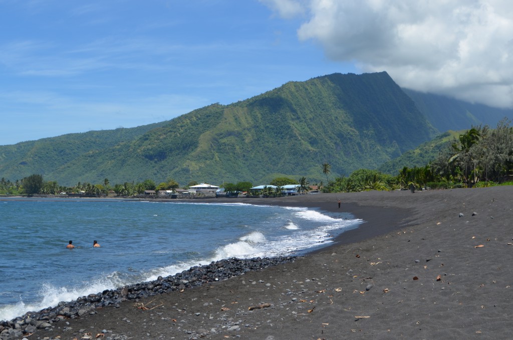 playa de arenas negras