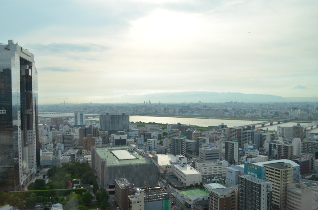 osaka japan view from ihg