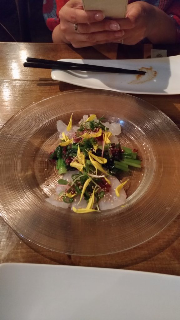 ceviche a la japonesa