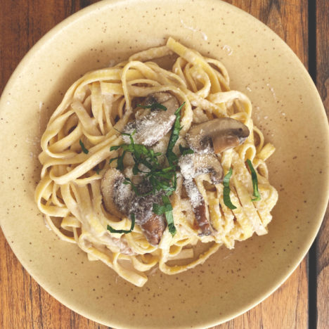 recetas del mundo - boscaiola pasta