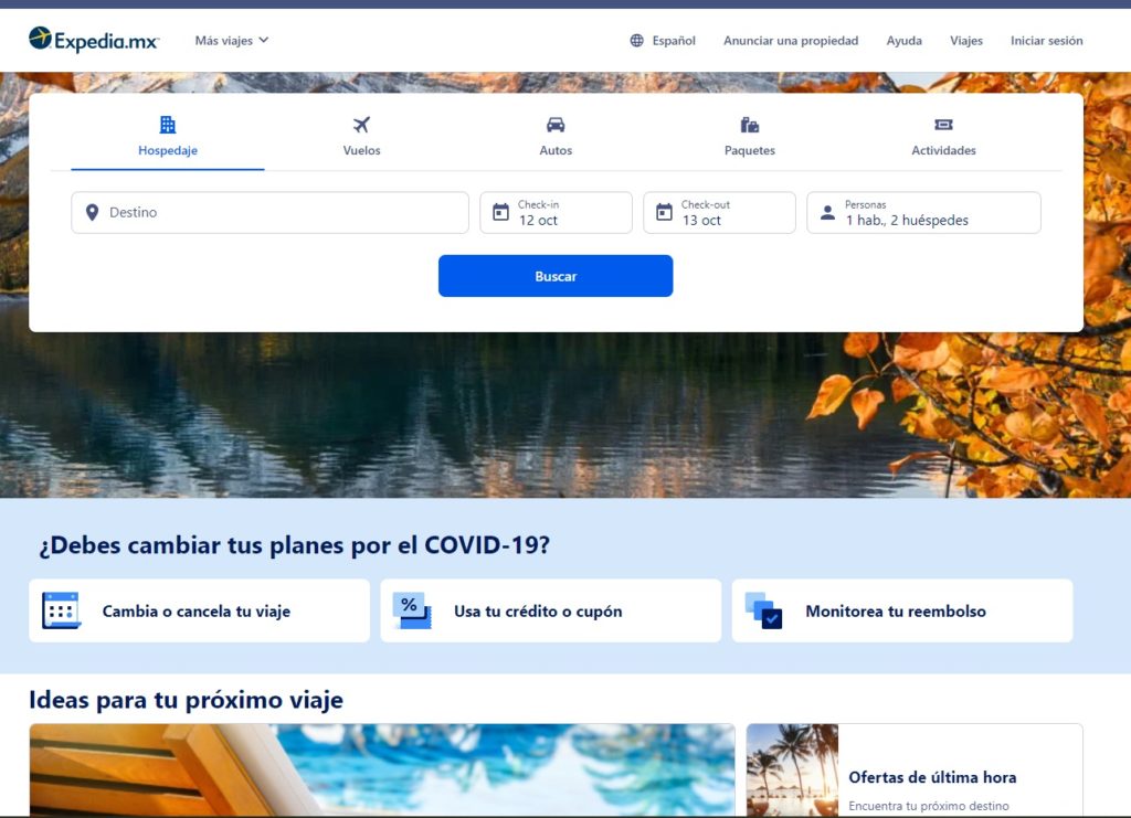 precio de los vuelos - expedia