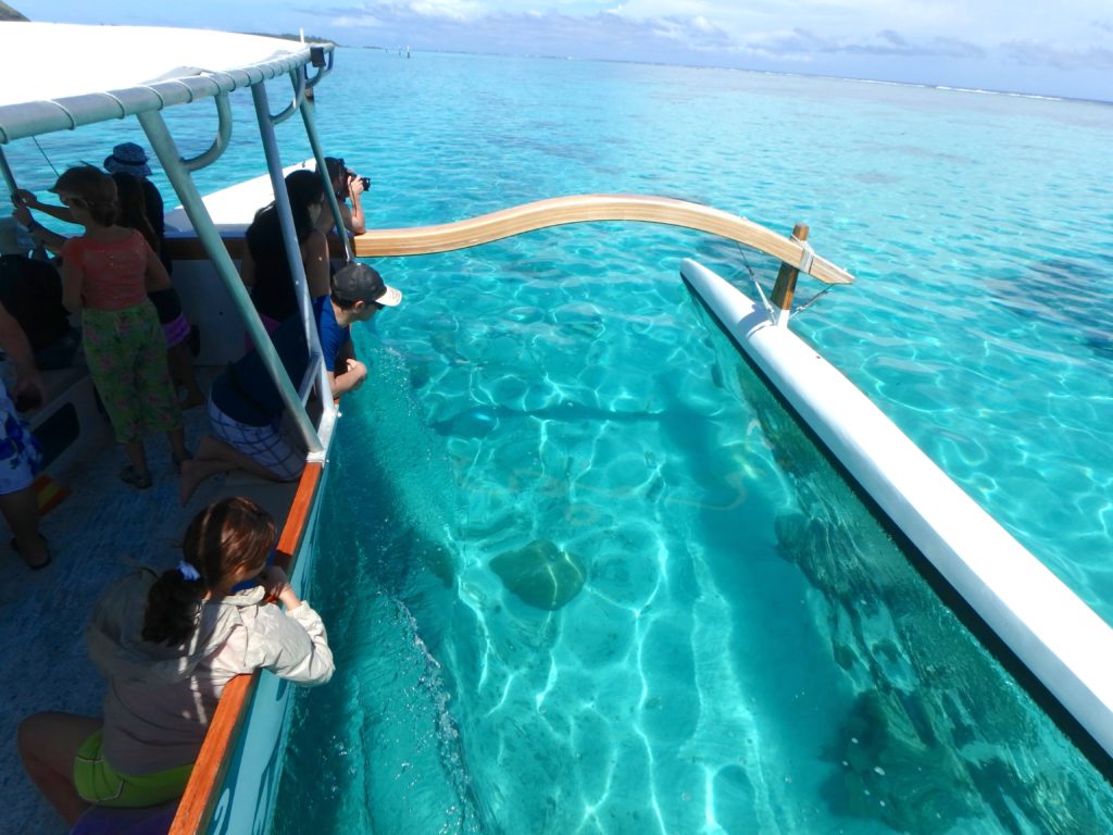paseo por el lagoon de moorea