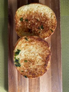 hamburguesa de salmon