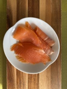 hamburguesa de salmon