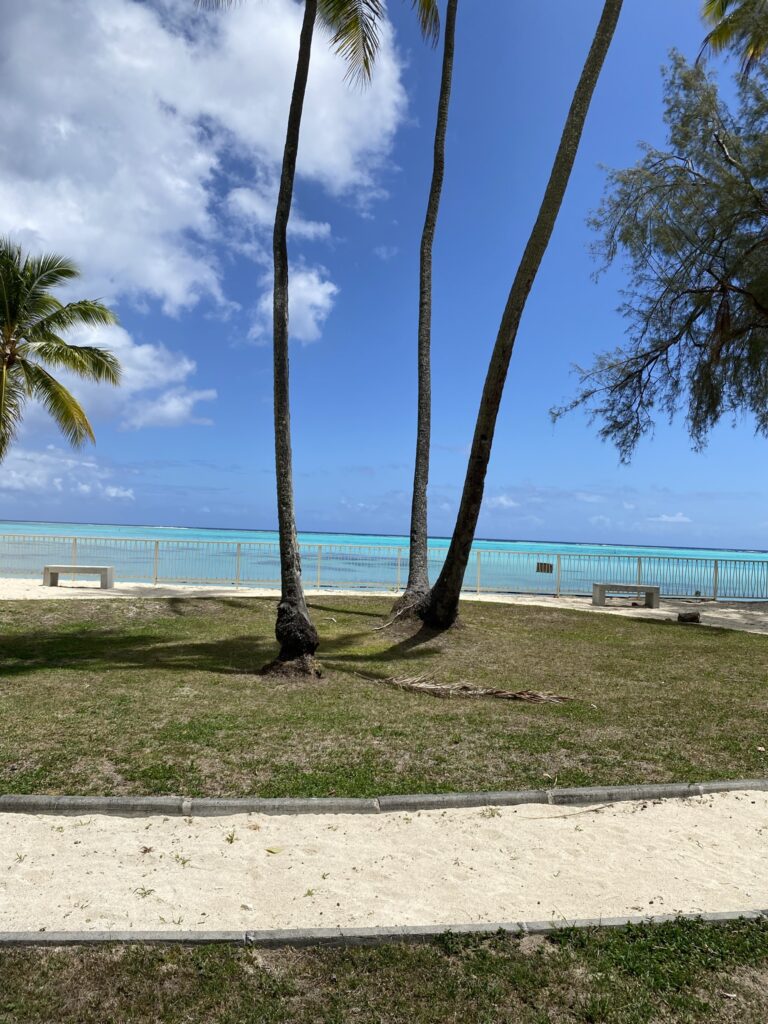 view of beach moorea