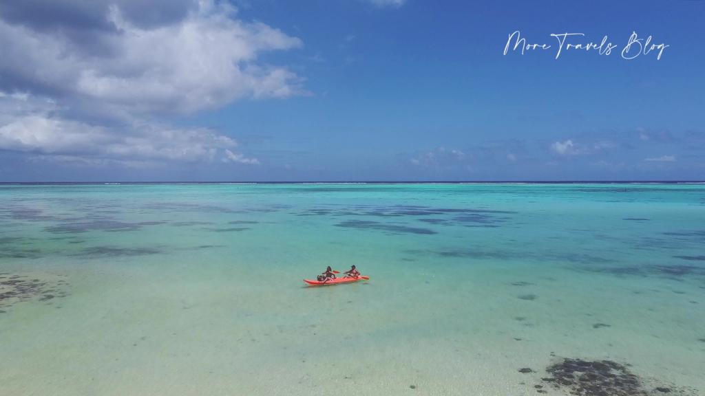 moorea beaches drone