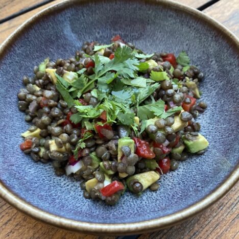 ensalada de lentejas