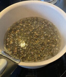 ensalada de lentejas