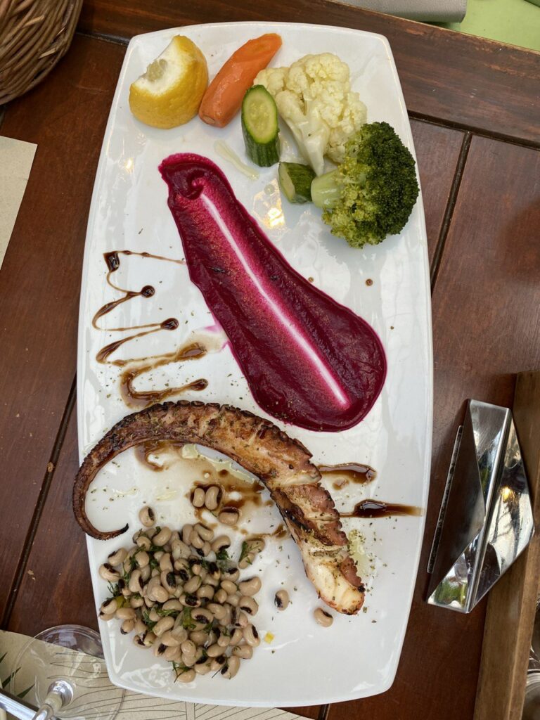 pulpo santorini kipos