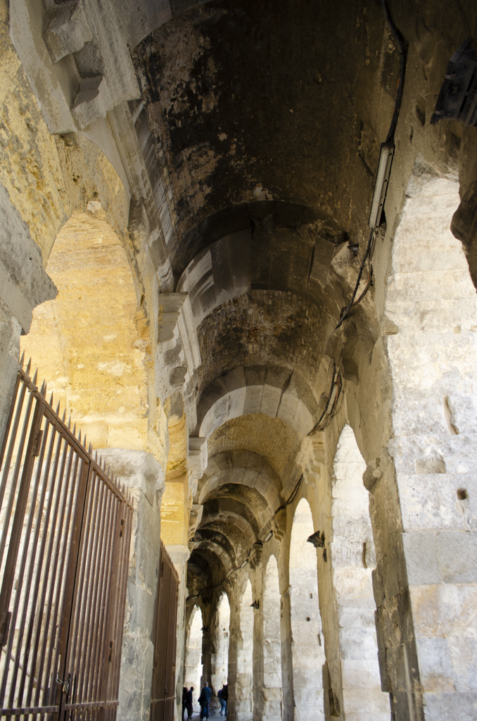 arenas de nimes dentro
