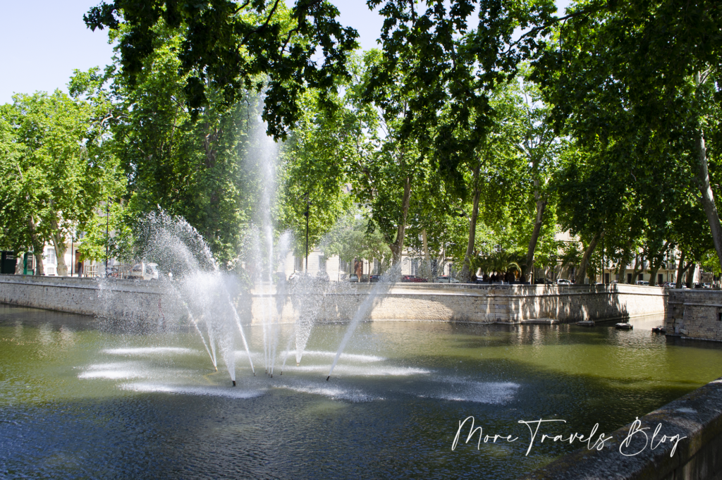 nimes jardin de la fontaine