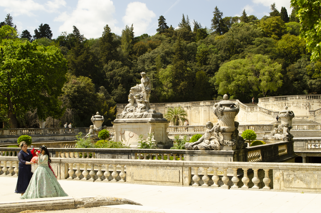 nimes jardin de la fontaine