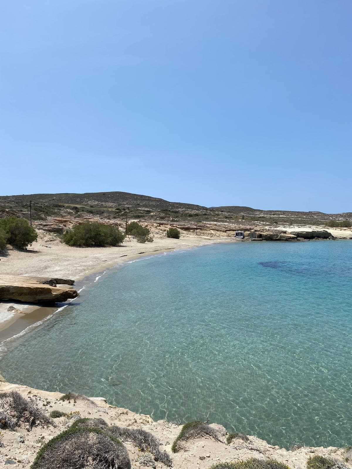 mitakas playas milos