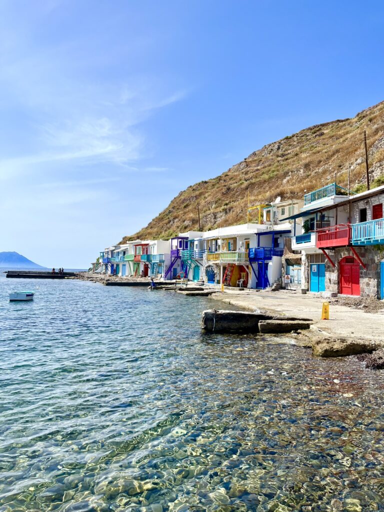 Klima y sus casas de pescadores