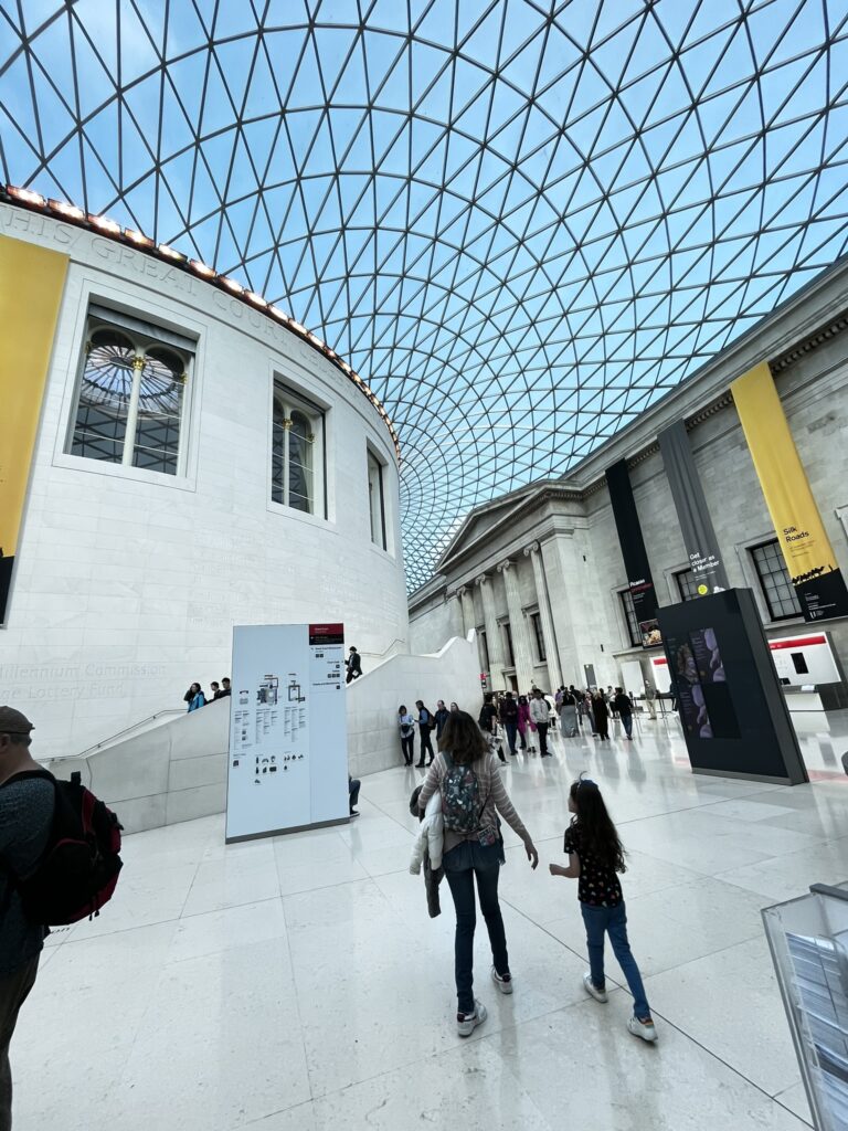 British Museum Patio interior